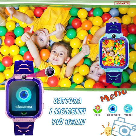 Smartwatch Per Bambini Orologio Digitale Touch Supporto Sim Giochi Idea  Regalo - commercioVirtuoso.it