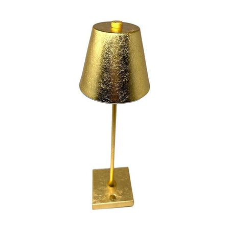 Lampada Da Tavolo Ricaricabile 3 Colori Luce Bianca Calda Naturale Lume 10 W Oro Universo