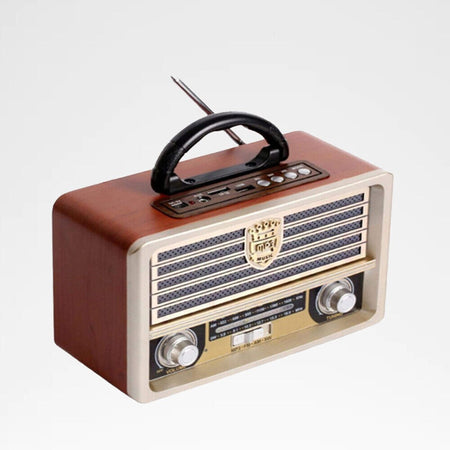 Radio Portatile Musica Sveglia Design Retro Stile Usa Vintage Usb Fm/am Q-yx2022 Elettronica/Audio e video portatile/Radio portatili Boombox Trade Shop italia - Napoli, Commerciovirtuoso.it