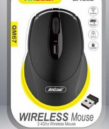 Mouse Senza Fili Sensore Ottico Wireless 2.4ghz Distanza 6/10 Metri Per Pc Qm67 Elettronica/Informatica/Accessori/Tastiere Mouse e periferiche di input/Mouse Trade Shop italia - Napoli, Commerciovirtuoso.it