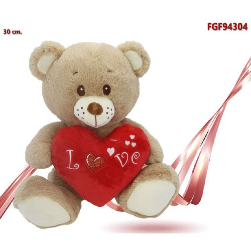 Orso In Peluche Con Cuore Rosso love 30 Cm Orsetto Pupazzo San Valentino 94304 Giochi e giocattoli/Peluche/Animali di peluche Trade Shop italia - Napoli, Commerciovirtuoso.it