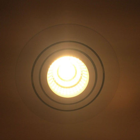 Lampada Faretto LED tondo orientabile bianco 5W  luce calda driver inclusi design ed alta luminosità Illuminazione/Illuminazione per interni/Luci da incasso/Portafaretti da incasso Led Mall Home - Napoli, Commerciovirtuoso.it