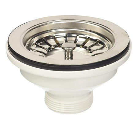 Piletta Basket Per Lavello Foro 95mm 1" 1/2 Cucina Con Tappo A Cestello Art 2237 Fai da te/Attrezzature per cucine e bagni/Impianti per la cucina/Accessori per lavelli Trade Shop italia - Napoli, Commerciovirtuoso.it