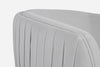 Poltrona Linsay in velluto Grigio arredamento per salotto moderno h 74 cm Casa e cucina/Arredamento/Soggiorno/Poltrone e sedie/Poltrone Decor Space - Altamura, Commerciovirtuoso.it