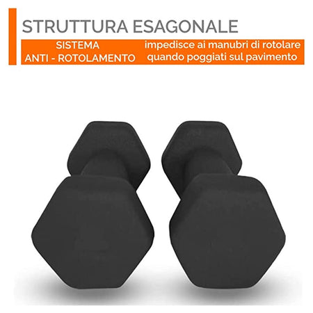 Manubrio Singolo 10 Kg In Vinile Allenamento Esercizi Casa Palestra Workout Fit Sport e tempo libero/Fitness e palestra/Potenziamento muscolare/Pesi e accessori/Manubri Trade Shop italia - Napoli, Commerciovirtuoso.it