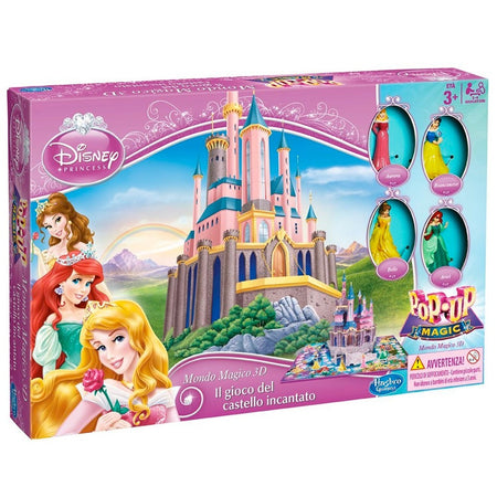Gioco Da Tavolo Principesse Disney Castello Incantanto Magico Bambine Giochi  