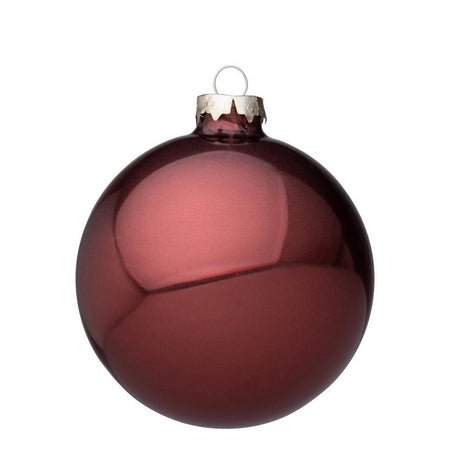 Palline in vetro "Cognac Shimmer" tinta unita per albero di Natale moderno Casa e cucina/Decorazioni per interni/Addobbi e decorazioni per ricorrenze/Decorazioni natalizie/Addobbi e decorazioni/Palle e palline MagiediNatale.it - Altamura, Commerciovirtuoso.it