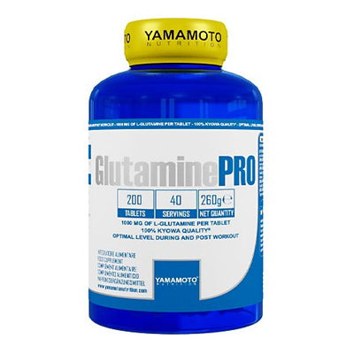 Yamamoto Glutamine PRO Kyowa Quality 200 Compresse Salute e cura della persona/Alimentazione e nutrizione/Integratori per lo sport/Aminoacidi/L-glutammina Tock Black - Solofra, Commerciovirtuoso.it