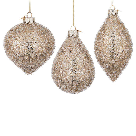 Pendagli in vetro "Oro Symphony" per albero di Natale moderno ed elegante Casa e cucina/Decorazioni per interni/Addobbi e decorazioni per ricorrenze/Decorazioni natalizie/Addobbi e decorazioni/Palle e palline MagiediNatale.it - Altamura, Commerciovirtuoso.it