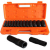 15 Bussole Per Pistola Avvitatore Pneumatica Esagonali Attacco 1/2 Da 10-32 Mm