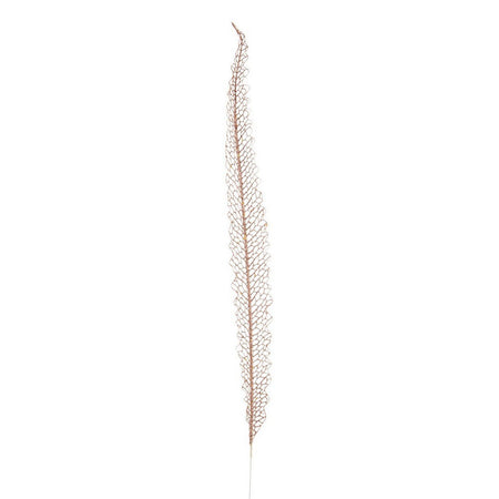 Ramo decorativo natalizio "Lineare Oro Rosa Glitter" con foglie da 97 cm Casa e cucina/Decorazioni per interni/Addobbi e decorazioni per ricorrenze/Decorazioni natalizie/Ghirlande e corone MagiediNatale.it - Altamura, Commerciovirtuoso.it