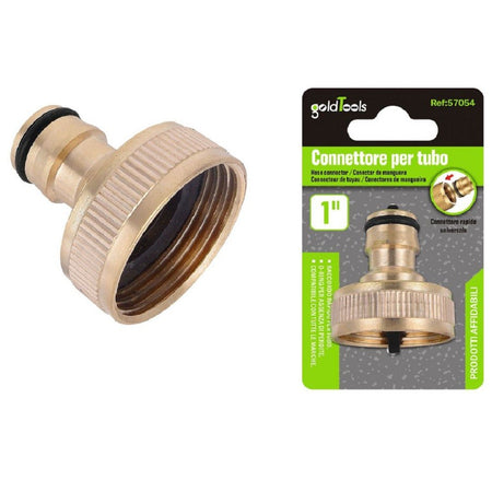 Connettore Per Tubo Attacco Rapido Universale Da 1" Adattatore Da Giardino 57054 Giardino e giardinaggio/Attrezzi da giardino e attrezzature per l'irrigazione/Attrezzature per l'irrigazione/Pompe e accessori/Parti e connettori Trade Shop italia - Napoli, Commerciovirtuoso.it