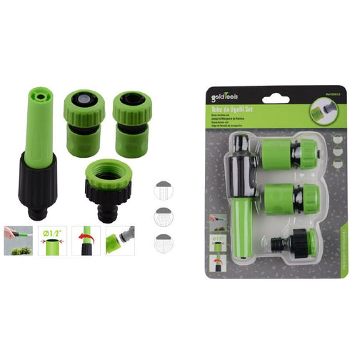 Set 4 Pz Ugelli Tubo Lancia Raccordi Da 1/2 Connettore Irrigare Giardino 90015 Giardino e giardinaggio/Attrezzi da giardino e attrezzature per l'irrigazione/Attrezzature per l'irrigazione/Pompe e accessori/Parti e connettori Trade Shop italia - Napoli, Commerciovirtuoso.it