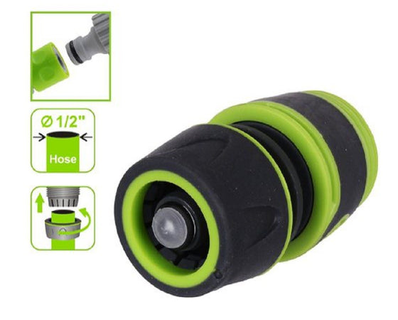 Raccordo Con Innesto Rapido Con Acquastop Per Tubo Da 1/2" 13mm Connettore 94757 Giardino e giardinaggio/Attrezzi da giardino e attrezzature per l'irrigazione/Attrezzature per l'irrigazione/Pompe e accessori/Parti e connettori Trade Shop italia - Napoli, Commerciovirtuoso.it
