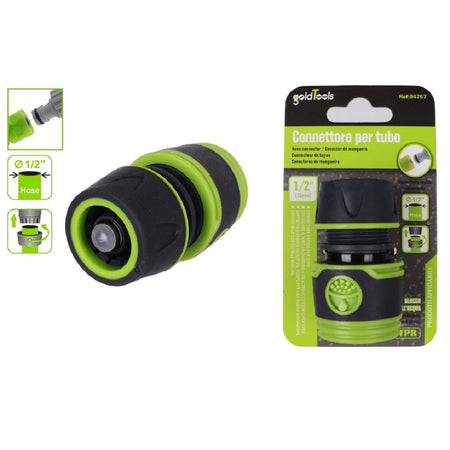 Raccordo Con Innesto Rapido Con Acquastop Per Tubo Da 1/2" 13mm Connettore 94757 Giardino e giardinaggio/Attrezzi da giardino e attrezzature per l'irrigazione/Attrezzature per l'irrigazione/Pompe e accessori/Parti e connettori Trade Shop italia - Napoli, Commerciovirtuoso.it