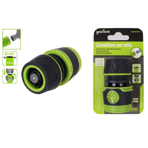 Raccordo Con Innesto Rapido Con Acquastop Per Tubo Da 1/2 13mm Connettore 94757 Giardino e giardinaggio/Attrezzi da giardino e attrezzature per l'irrigazione/Attrezzature per l'irrigazione/Pompe e accessori/Parti e connettori Trade Shop italia - Napoli, Commerciovirtuoso.it
