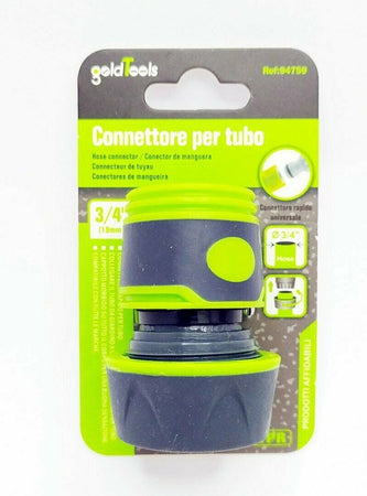 Raccordo Con Innesto Rapido Per Tubo Da 3/4" 19mm Connettore Universale 94759 Giardino e giardinaggio/Attrezzi da giardino e attrezzature per l'irrigazione/Attrezzature per l'irrigazione/Pompe e accessori/Parti e connettori Trade Shop italia - Napoli, Commerciovirtuoso.it