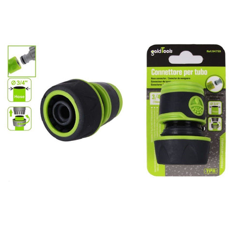 Raccordo Con Innesto Rapido Per Tubo Da 3/4 19mm Connettore Universale 94759 Giardino e giardinaggio/Attrezzi da giardino e attrezzature per l'irrigazione/Attrezzature per l'irrigazione/Pompe e accessori/Parti e connettori Trade Shop italia - Napoli, Commerciovirtuoso.it