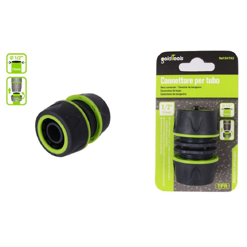 Connettore Giunzione Tubi Da 1/2 Innesto Riparatore Con Inserti In Gomma 94762