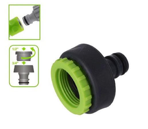 Connettore Rapido Universale Con Filetto Femmina Da 1/2" E 3/4" Per Tubo 94763 Giardino e giardinaggio/Attrezzi da giardino e attrezzature per l'irrigazione/Attrezzature per l'irrigazione/Pompe e accessori/Parti e connettori Trade Shop italia - Napoli, Commerciovirtuoso.it