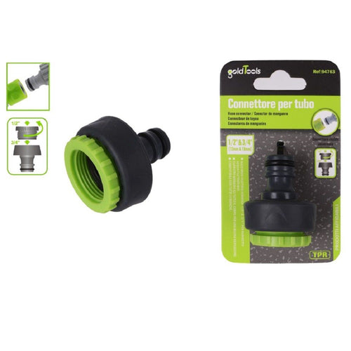 Connettore Rapido Universale Con Filetto Femmina Da 1/2 E 3/4 Per Tubo 94763 Giardino e giardinaggio/Attrezzi da giardino e attrezzature per l'irrigazione/Attrezzature per l'irrigazione/Pompe e accessori/Parti e connettori Trade Shop italia - Napoli, Commerciovirtuoso.it