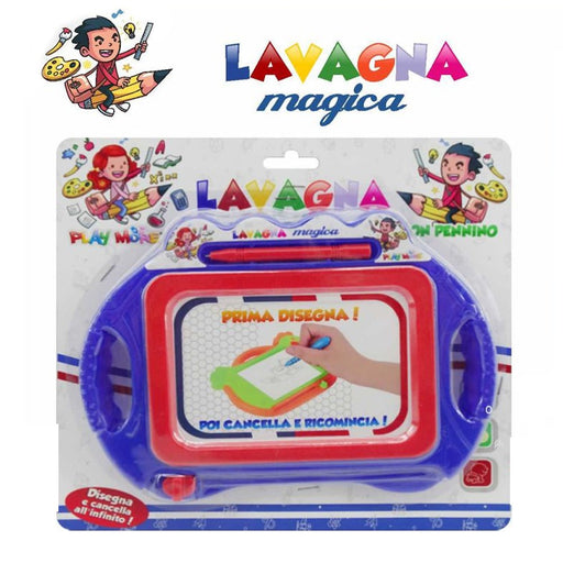 Lavagna Magica Con Penna Cancellabile Giocattolo Per Bambini Disegna E  Cancella 
