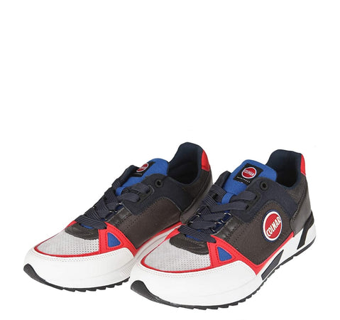 COLMAR Sneakers mod. SUPREME JOK 062 Grey/Blue/Red Moda/Uomo/Scarpe/Sneaker e scarpe sportive/Sneaker casual Bilello Shop - San Giovanni in Fiore, Commerciovirtuoso.it