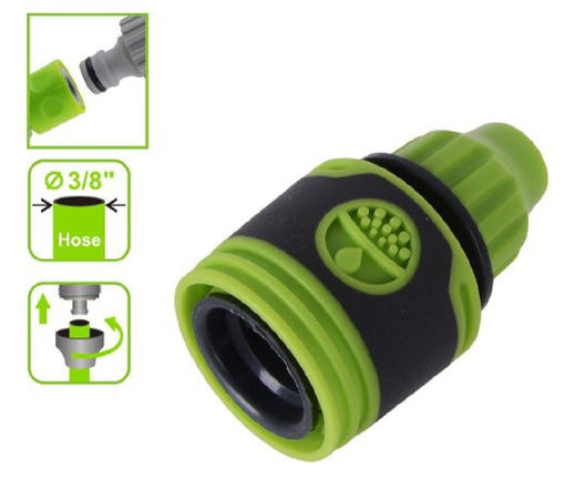 Connettore Raccordo Con Innesto Rapido Per Tubo Da 3/8" 9mm In Plastica 94765 Giardino e giardinaggio/Attrezzi da giardino e attrezzature per l'irrigazione/Attrezzature per l'irrigazione/Pompe e accessori/Parti e connettori Trade Shop italia - Napoli, Commerciovirtuoso.it