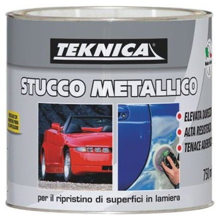 Stucco Metallico Bicomponente 125ml Con Catalizzatore Riparazioni Carrozzeria Auto e Moto/Cura auto e moto/Cura interni/Cura parti in plastica Trade Shop italia - Napoli, Commerciovirtuoso.it