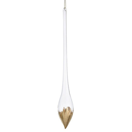 Pendaglio in vetro "Bolla Trasparente Oro" per albero di Natale moderno ed elegante Casa e cucina/Decorazioni per interni/Addobbi e decorazioni per ricorrenze/Decorazioni natalizie/Addobbi e decorazioni/Palle e palline MagiediNatale.it - Altamura, Commerciovirtuoso.it