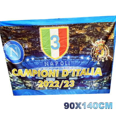 Bandiera Napoli Campione D'italia Stadio Maradona Citt? Scudetto Calcio 90x140cm Sport e tempo libero/Fan Shop/Calcio/Bandiere e gagliardetti Trade Shop italia - Napoli, Commerciovirtuoso.it