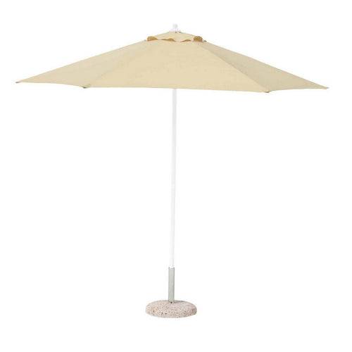 Ombrellone Delfi a palo centrale, struttura in acciaio per esterno da 270 cm Giardino e giardinaggio/Arredamento da giardino e accessori/Ombrelloni tende e tettucci parasole/Ombrelloni Decor Space - Altamura, Commerciovirtuoso.it