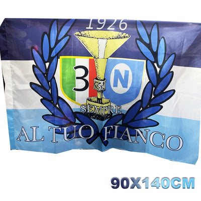 Bandiera Forza Napoli Festa 3 Scudetto Sempre Al Tuo Fianco 1926 Coppa 90x140cm Sport e tempo libero/Fan Shop/Calcio/Bandiere e gagliardetti Trade Shop italia - Napoli, Commerciovirtuoso.it