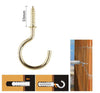 Set 9 Pezzi Vite A Gancio 1-1/4 30mm Viti Autofilettanti Dorate Per Legno 90806 Fai da te/Ferramenta/Chiodi viti ed elementi di fissaggio/Kit di bulloni e dadi Trade Shop italia - Napoli, Commerciovirtuoso.it