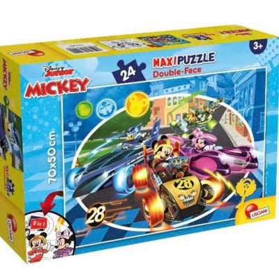 Disney Puzzle Double Face Mickey Mouse 24 Maxi Pezzi Dim 70x50 Cm Puzzle 2 In 1 Giochi e giocattoli/Puzzle/Puzzle classici Trade Shop italia - Napoli, Commerciovirtuoso.it