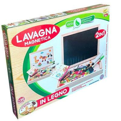 Lavagna Magnetica 2in1 In Legno Animali Gessetti Forme Varie Gioco Educativo 24+ Giochi e giocattoli/Attività creative/Lavagne/Lavagne magnetiche Trade Shop italia - Napoli, Commerciovirtuoso.it