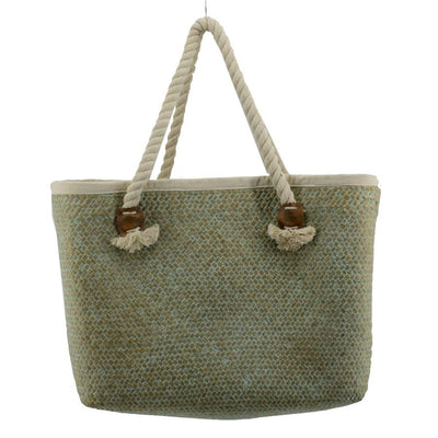 Borsa paglia africa verde Vacchetti