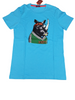 T-Shirt Uomo Celeste Gallo - Fantasia Stampa Rinoceronte Maniche Corte Girocollo Moda/Uomo/Abbigliamento/T-shirt polo e camicie/T-shirt Couture - Sestu, Commerciovirtuoso.it