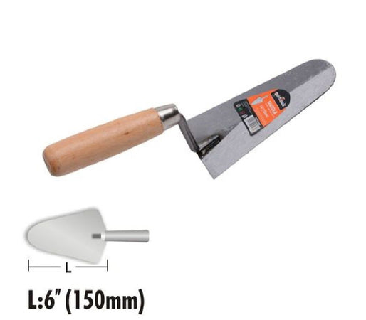 Spatola Cazzuola Semicerchio Acciaio 150 Mm 6" Manico In Legno Ferramenta 90480 Fai da te/Utensili elettrici e a mano/Attrezzi da giardinaggio/Cazzuole Trade Shop italia - Napoli, Commerciovirtuoso.it