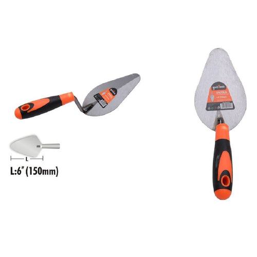 Cazzuola In Acciaio 150mm 6 Manico Antiscivolo Spatola Pesca Per Muratore 90491 Fai da te/Utensili elettrici e a mano/Attrezzi da giardinaggio/Cazzuole Trade Shop italia - Napoli, Commerciovirtuoso.it