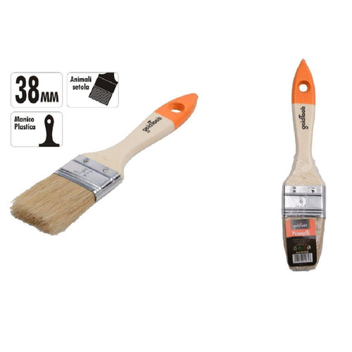 Pennello Piatto Da 1.5 38 Mm Pennellessa Per Pittura Verniciare Dipingere 90262 Fai da te/Pitture trattamenti per pareti e utensili/Strumenti e attrezzi per verniciatura/Applicazione colore/Pennelli/Pennellesse Trade Shop italia - Napoli, Commerciovirtuoso.it