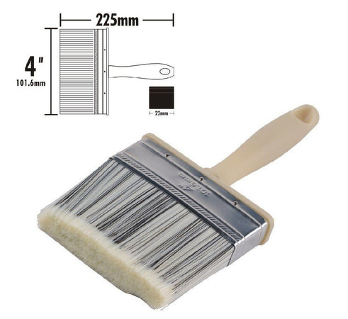 Pennello Pittura 4" Da 225 Mm Pennellessa Per Soffitto Pareti Imbianchino 90283 Fai da te/Pitture trattamenti per pareti e utensili/Strumenti e attrezzi per verniciatura/Applicazione colore/Pennelli/Pennellesse Trade Shop italia - Napoli, Commerciovirtuoso.it