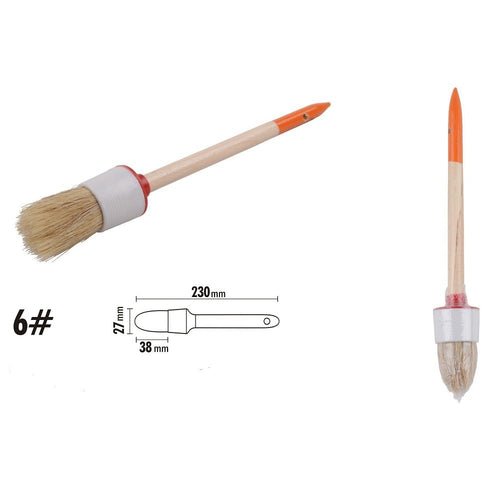 Pennello Pittura Maniglia In Legno Setole Naturali A Testa Tonda 38 Mm 6 90291 Fai da te/Pitture trattamenti per pareti e utensili/Strumenti e attrezzi per verniciatura/Applicazione colore/Pennelli/Pennellesse Trade Shop italia - Napoli, Commerciovirtuoso.it