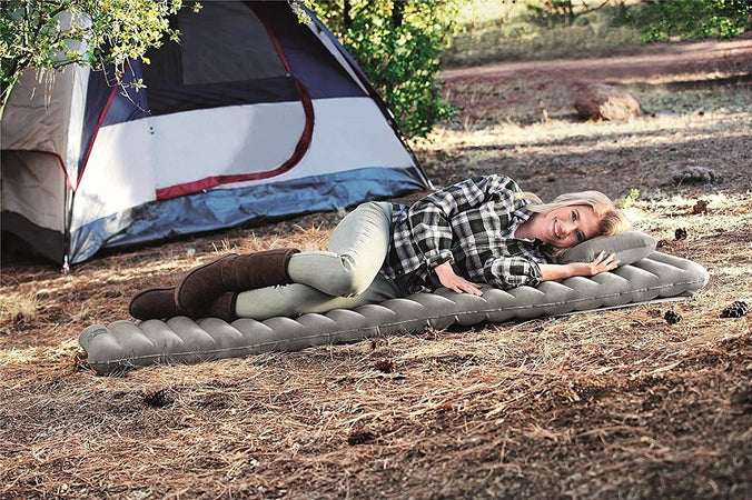 Materassino letto gonfiabile singolo materasso campeggio per tenda