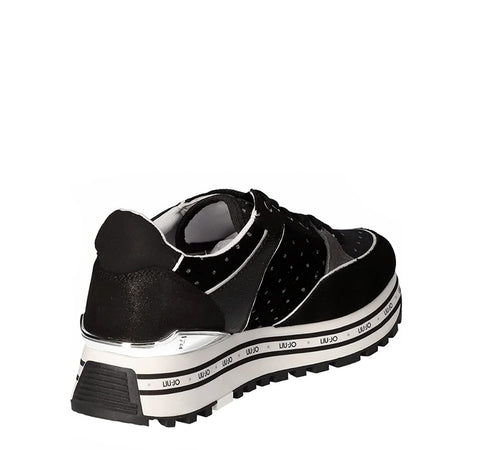 LIU-JO Sneakers mod. BF2097 PX254 MAXI WONDER 20 Black Moda/Donna/Scarpe/Sneaker e scarpe sportive/Sneaker casual Bilello Shop - San Giovanni in Fiore, Commerciovirtuoso.it