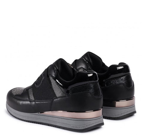 LIU-JO Sneakers slip-on mod. CONNIE 152 4F0743 EX016 Black Moda/Donna/Scarpe/Sneaker e scarpe sportive/Sneaker casual Bilello Shop - San Giovanni in Fiore, Commerciovirtuoso.it