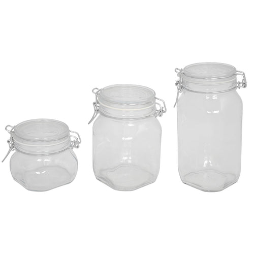 Vaso in vetro per conserve alimenti con chiusura ermetica Fido boccacci Casa e cucina/Organizzazione interni/Contenitori e barattoli da cucina/Conservazione cibi/Barattoli e contenitori La Zappa - Altamura, Commerciovirtuoso.it