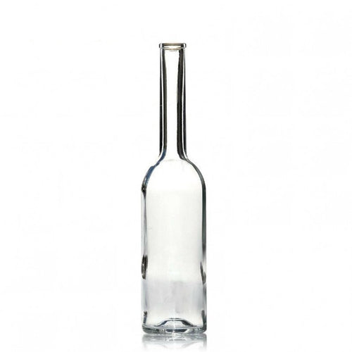 Bottiglia in vetro per distillati vino e liquori modello Opera trasparente Casa e cucina/Produzione di birra e vino artigianali/Fermentazione/Damigiane La Zappa - Altamura, Commerciovirtuoso.it