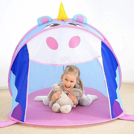 Tenda Capanna Pop Up Da Gioco Unicorno Adventure 182x96x81 Cm Per Bambini 68110