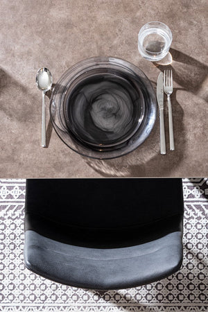 Tavolo "Briva" allungabile rettangolare con piano in ceramica e supporto in mdf Casa e cucina/Arredamento/Sala da pranzo/Tavoli da sala da pranzo Decor Space - Altamura, Commerciovirtuoso.it